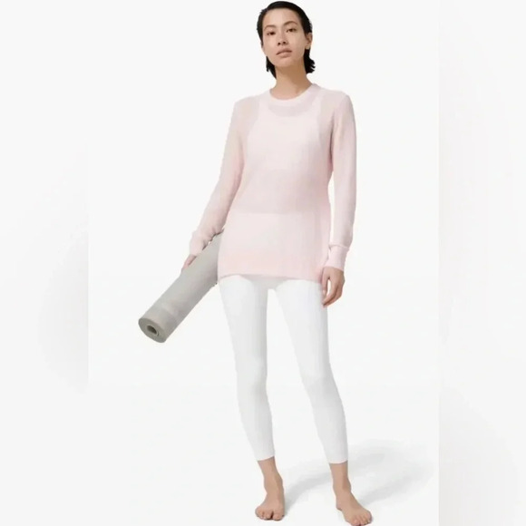 Lululemon Sincerely Yours Pink Glow Sweater 6 - Picture 3 of 6